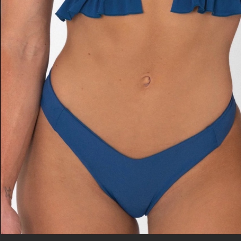 Apollo and Sage bikini Bottom (Moretton bottom Indigo color)